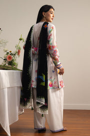 Coco by Zara Shahjahan Prints Unstitched Lawn 3Pc Suit D-02B Asahi