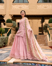 Faiza Saqlain AYA Embroidered Luxury Lawn Unstitched 3Pc Suit - ASJA