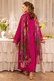 Farasha Summer Essentials Embroidered Lawn Unstitched 3Pc Suit - Aster