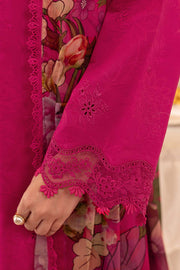 Farasha Summer Essentials Embroidered Lawn Unstitched 3Pc Suit - Aster