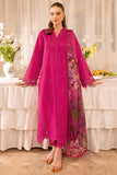 Farasha Summer Essentials Embroidered Lawn Unstitched 3Pc Suit - Aster