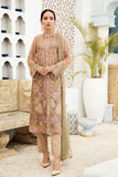 Alizeh Fashion Vol-04 Embroidered Chiffon 3Pc Suit D-08 Aura Blush