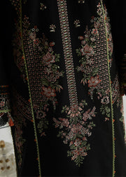 Hussain Rehar Embroidered Luxury Lawn Unstitched 3Pc Suit D-03 AURORA