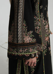 Hussain Rehar Embroidered Luxury Lawn Unstitched 3Pc Suit D-03 AURORA