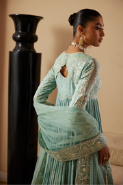 Soraya Silk Edit Embroidered Raw Silk Unstitched 3Pc Suit - Aveline