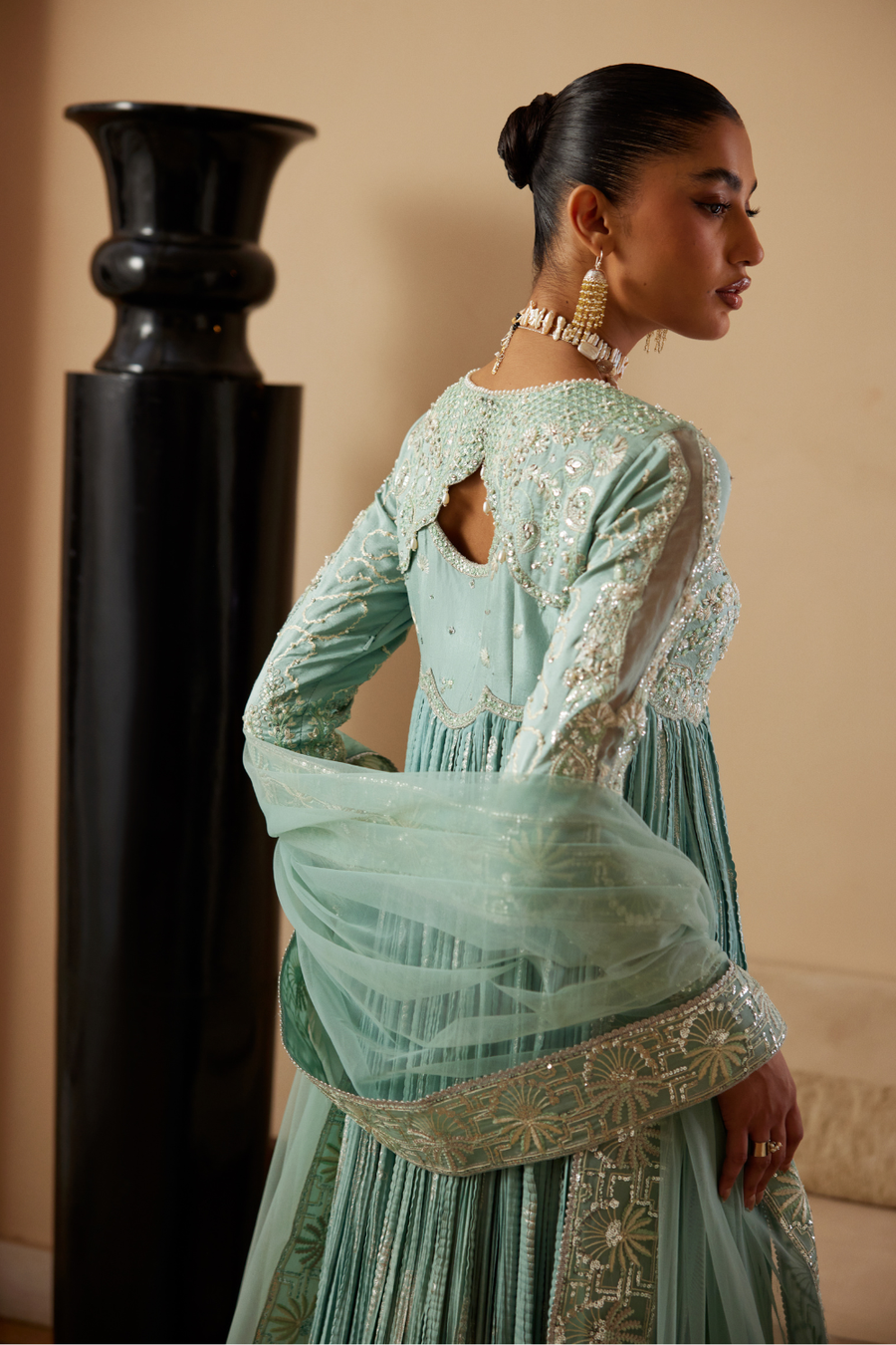 Soraya Silk Edit Embroidered Raw Silk Unstitched 3Pc Suit - Aveline
