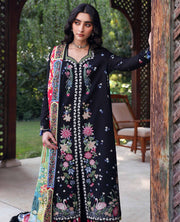 Republic Womenswear Amaris Unstitched Karandi 3Pc Suit D-11 Aveline