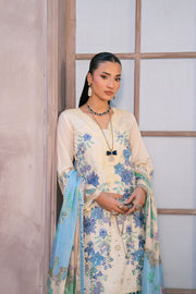 Zivah Apparel Bloom Haven Ready to Wear Luxury Lawn 3Pc Suit - Avenor
