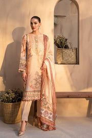 Afshan by Zoya & Fatima Embroidered Monark 4Pc Suit - Ayezel