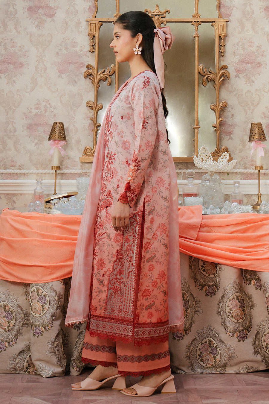 Ayzel Armelia Unstitched Printed Lawn 3Pc Suit AL-25-V1-02 Ayla