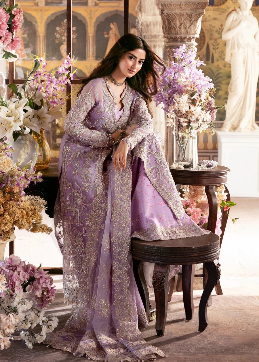 Maahi by Kanwal Malik Embroidered Organza Unstitched 3Pc Suit - AYLA