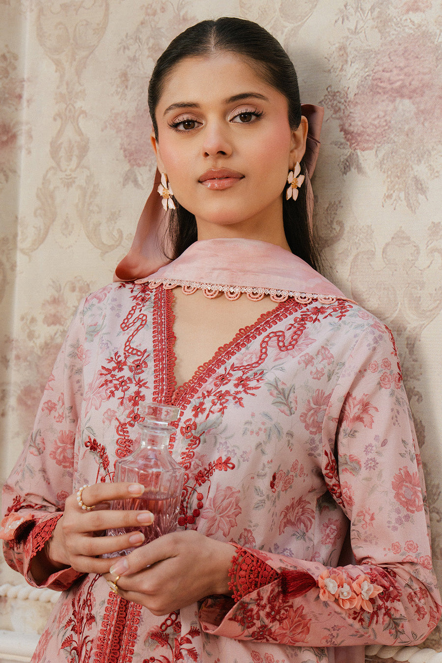 Ayzel Armelia Unstitched Printed Lawn 3Pc Suit AL-25-V1-02 Ayla