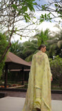 Faiza Saqlain Zinnia Embroidered Luxury Lawn Unstitched 3Pc Suit - Azalea