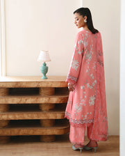 Roheenaz Eclat Gerden Printed Lawn Unstitched 3Pc Suit - AZALEA GRACE