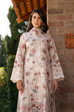 Afrozeh Damask The Holiday Unstitched Lawn 3Pc Suit AL-25-V2-08A AZARA