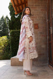 Afrozeh Damask The Holiday Unstitched Lawn 3Pc Suit AL-25-V2-08A AZARA