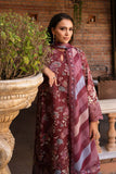 Afrozeh Damask The Holiday Unstitched Lawn 3Pc Suit AL-25-V2-08B AZARA