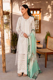 UNS by Zoya & Fatima Luxury Lawn 3Pc Suit - Azaya