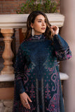 Afrozeh Damask The Holiday Unstitched Lawn 3Pc Suit AL-25-V2-10B AZRINA