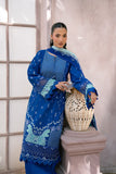 Zivah Apparel Bloom Haven Ready to Wear Luxury Lawn 3Pc Suit - Azurae