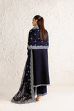 Farasha Luxury Formal Embroidered Chiffon Unstitched 3Pc Suit - Azurelle