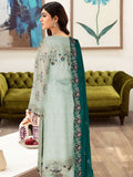 Ramsha Sangeet Embroidered Chiffon Unstitched 3Pc Suit B-102