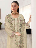 Ramsha Sangeet Embroidered Chiffon Unstitched 3Pc Suit B-104