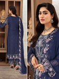 Ramsha Sangeet Embroidered Chiffon Unstitched 3Pc Suit B-105