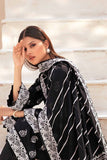 Gul Ahmed Black & White Printed Lawn Unstitched 3Pc Suit B-32030