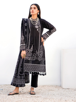 Gul Ahmed Essential Printed Lawn Unstitched 3Pc Suit B-42010