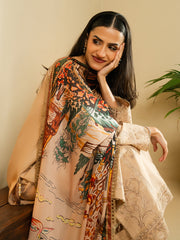 Faiza Faisal Embroidered Summer Lawn Unstitched 3Pc Suit - BAHA
