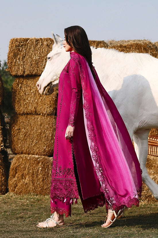 AZURE Luxury Eid Lawn Unstitched Embroidered 3Pc Suit - Barbella