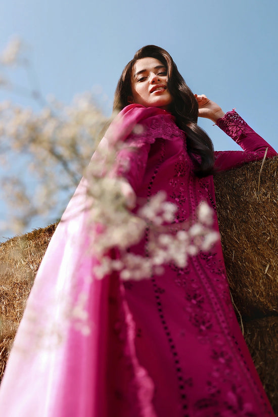 AZURE Luxury Eid Lawn Unstitched Embroidered 3Pc Suit - Barbella