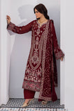 Ramsha Sonehri Vol-03 Embroidered Chiffon Unstitched 3Pc Suit BB-301