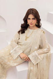 Ramsha Sonehri Vol-03 Embroidered Chiffon Unstitched 3Pc Suit BB-302