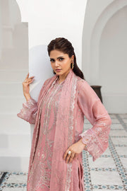 Ramsha Sonehri Vol-03 Embroidered Chiffon Unstitched 3Pc Suit BB-303