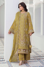 Ramsha Sonehri Vol-03 Embroidered Chiffon Unstitched 3Pc Suit BB-304