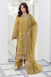 Ramsha Sonehri Vol-03 Embroidered Chiffon Unstitched 3Pc Suit BB-304