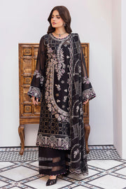 Ramsha Sonehri Vol-03 Embroidered Chiffon Unstitched 3Pc Suit BB-306