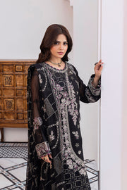 Ramsha Sonehri Vol-03 Embroidered Chiffon Unstitched 3Pc Suit BB-306