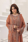Ramsha Sonehri Vol-03 Embroidered Chiffon Unstitched 3Pc Suit BB-307
