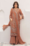 Ramsha Sonehri Vol-03 Embroidered Chiffon Unstitched 3Pc Suit BB-307