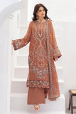 Ramsha Sonehri Vol-03 Embroidered Chiffon Unstitched 3Pc Suit BB-307
