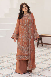 Ramsha Sonehri Vol-03 Embroidered Chiffon Unstitched 3Pc Suit BB-307