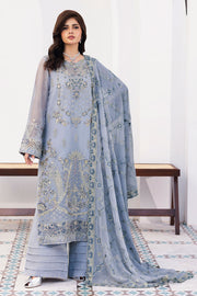 Ramsha Sonehri Vol-03 Embroidered Chiffon Unstitched 3Pc Suit BB-308
