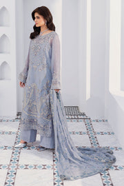 Ramsha Sonehri Vol-03 Embroidered Chiffon Unstitched 3Pc Suit BB-308