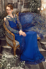 Maria.B Mbroidered Fabrics Unstitched Wedding Formal 3Pc Suit BD-2704