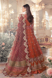 Maria.B Mbroidered Fabrics Unstitched Wedding Formal 3Pc Suit BD-2705