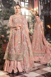 Maria.B Mbroidered Fabrics Unstitched Wedding Formal 3Pc Suit BD-2706