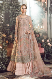 Maria.B Mbroidered Fabrics Unstitched Wedding Formal 3Pc Suit BD-2706